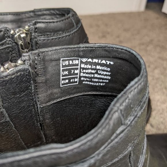 Women's Ariat Style Two24 Ready To Go Ankle Boots~Size 9.5 - Picture 6 of 8